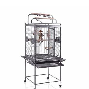 ae-cage-co-36%e2%80%b3x28%e2%80%b3-stainless-steel-majestic-dome-top-bird-cage